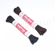 (2 Pairs) Dress Shoe Thin Round Laces Shoelaces Boot Strings Colored Sho... - £6.33 GBP