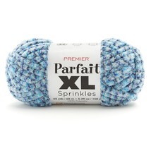 Premier Yarns Parfait XL Sprinkles Yarn, Polyester Yarn for Crocheting and Knitt - £5.49 GBP