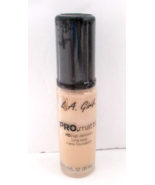 L.A. Girl Pro-Matte Foundation High Definition Long Wear GLM674 Natural ... - $8.79 CAD