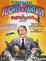 Puppetoon Movie Fantasy Worlds George Pal Great Rupert~ Factory Sealed 3 Dvd Set - £78.25 GBP