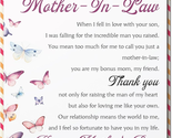 Mothers Day Card for Mother in Law, Mother in Law Mother&#39;S Day Card with... - £11.30 GBP