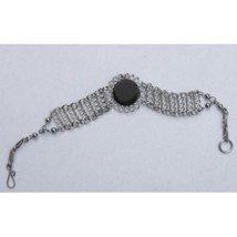 Alpaca silver bracelets, jewelry with a river stone - $13.00