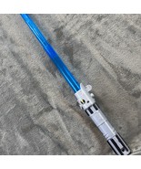 Star Wars Lightsaber Toy Extendable Blue Blade Light Up F1168 - $35.00