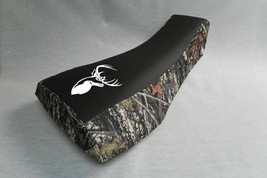 Arctic Cat 250 300 454 500 Seat Cover 1995 To 2001 Elk Logo Camo Sides Black Top - £33.86 GBP