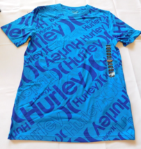 Hurley Boy&#39;s Youth Short Sleeve T Shirt Blue Size 18/20 13-15 Years NWOT - $19.55