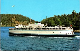 1967 MV Queen of Victoria Ferry British Columbia Canada Postcard Chrome Posted - £10.13 GBP