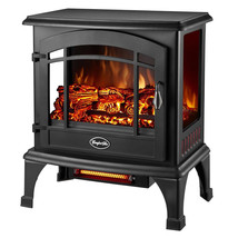 Sanibel Fireplace Stove Heater Comfort Glow Infrared Electric Panoramic - £182.39 GBP
