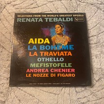 Selections From The World&#39;s Greatest Operas By  Renata Tebaldi UAL 3238 Vinyl LP - £7.42 GBP