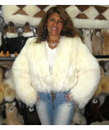 Fur Jacket, outerwear with long hair Babyalpaca pelt  - £447.55 GBP