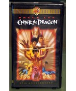 BRUCE LEE - ENTER THE DRAGON - 25th ANNIVERSARY SPECIAL EDITION (Vhs) - $65.00