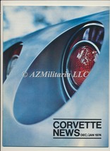 Corvette News Dec/Jan 1974 - £12.33 GBP