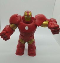 2013 Marvel Battle Masters Super Hero Slam Iron Man Incomplete 4&quot; Figure - £2.75 GBP