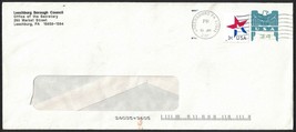 US Cover-Leechburg Burough Council, Leechburg / Greensburg, Pennsylvania W7 - $2.96