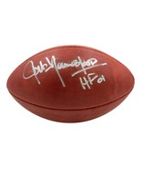 Jack Youngblood Los Angeles Rams Signed Wilson NFL Duke Football HF 01 F... - £129.66 GBP
