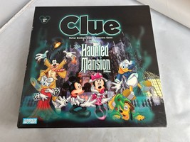 Vintage Tin Box CLUE Haunted Mansion Disney Theme Edition 2002 - 100% Co... - $52.42