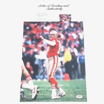 Joe Montana Signed 11x14 photo PSA/DNA Auto Grade 10 LOA 49ers Autographed - £279.76 GBP