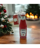 Christmas Ornament Heinz KETCHUP Bottle Decoupage Hollow Tree Decor Figu... - £7.70 GBP