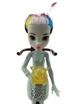 Monster High Doll Monstrous Hair Electrified Light &amp; Sound Frankie Stein - £7.87 GBP