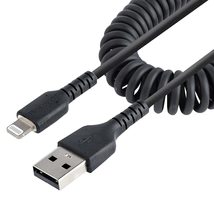 StarTech.com 50cm (20in) USB to Lightning Cable, MFi Certified, Coiled i... - £19.89 GBP