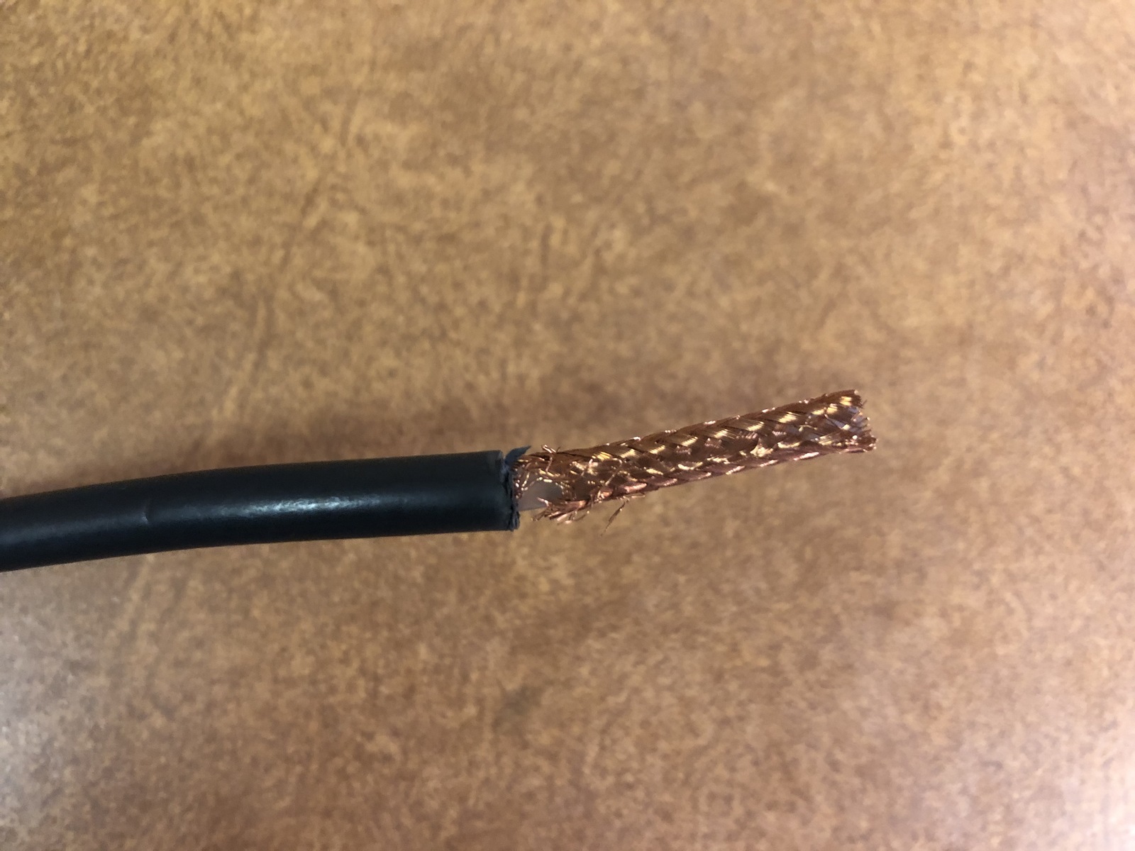 50&#39; West Penn Wire 804 RG/59U 22 AWG Copperweld Bare Copper Braid Jacket... - $10.00