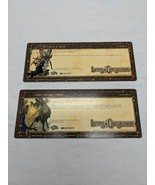 Lot Of (2) Dungeons And Dragons Campaign Cards Living Greyhawk Set 3 Car... - $21.99 CAD