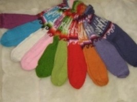 Bundle of 12 pairs socks made of alpaca wool,wholesale - $86.00