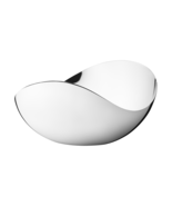 Bloom by Georg Jensen Stainless Steel Tall Mirror Bowl Large - New - £123.86 GBP