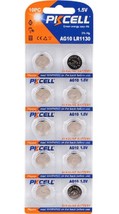 (10) LR1130 AG10 389 390 189 LR54 G10A L1131 Alkaline Button Cell 1.5V Batteries - $7.95