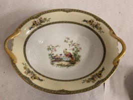 Vintage Vegetable Bowl, 1921 Noritake Windsor China, Made in Japan, pheasants... - $34.64