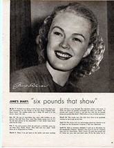 June Haver original 1pg 8x10 clipping magazine photo #W2783 - £3.84 GBP