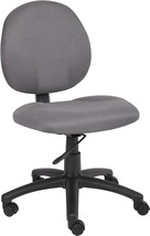 Boss Office Products Dimond Task Chair Without Arms In Grey - £103.58 GBP