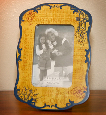 Vintage Style Demdaco Wooden Photo Frame - £6.79 GBP