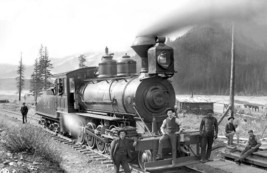 Photo of Canadian Pacific Railways Engine 314 Vintage Photograph 8.5x11 - £10.01 GBP