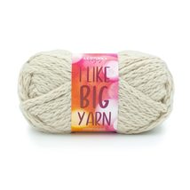 Lion Brand Yarn I Like Big Yarn, Almond Cream - £8.62 GBP