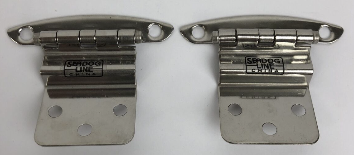 2 x Sea-Dog Marine Sea dog Line Stainless Steel Semi Concealed Hinge (s)... - $24.99