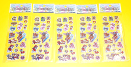 LOT 5x STICKERS SHEETS MIGHTY PUPS PAW PATROL DOGS PUPPY HEROES SKY CHAS... - $6.79