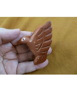 (Y-BIR-HU-720) orange Goldstone Hummingbird gemstone hummingbirds hummin... - $324.47 MXN