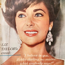 1960 Elizabeth Taylor Screen Stories Magazine Cover Page October Vintage... - $560.27 MXN