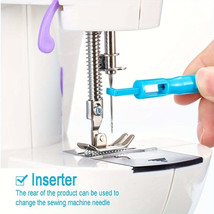 Automatic Needle Threader for Sewing Machine  Assorted Colors - £11.93 GBP