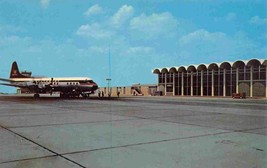 Rochester Airport Northwest Airline Plane Minnesota 1960s postcard - £5.13 GBP