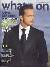 Luis Miguel / Matthew Fardell  @ Whats On Magazine Sep  2013 - £3.96 GBP