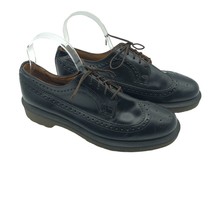 Dr. Martens 3989 Brogue Shoes Wingtip Leather Lace Up Black Mens 9 Women... - $58.04