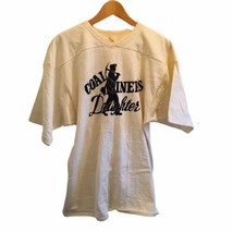 Vtg 80s LORETTA LYNN Coal Miner&#39;s Daughter Southern Athletic Jersey Shirt V Neck - £223.97 GBP