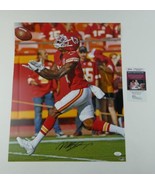 Mecole Hardman Signed 16x20 Photo Kansas City Chiefs Autographed JSA COA - £55.00 GBP