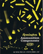 ORIGINAL Vintage 1967 Remington Ammunition Components Catalog - £15.76 GBP