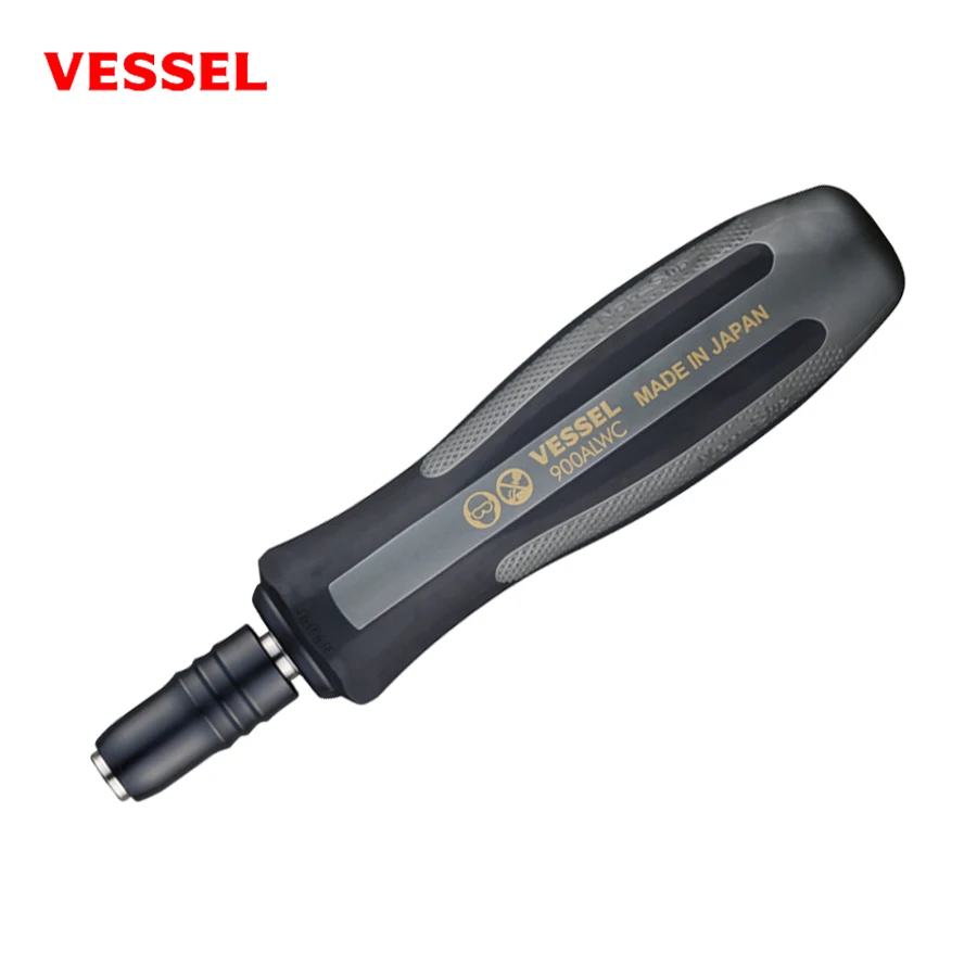 VESSEL Tool Bit Holding Screwdriver with Release Chuck for Bits with 1/4&quot; - £31.81 GBP