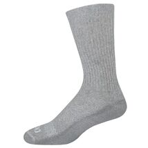 2025 DICKIES GRAY ALL PURPOSE TUBE WORK FULL CUSHIONED SOCKS 3 PAIR SIZE... - $13.46