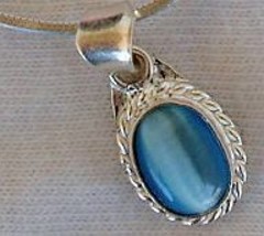 Light blue mini pendant-A - $20.00