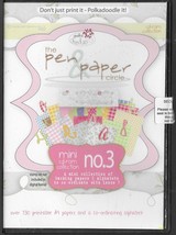 Pen &amp; Paper Circle Collection No3. CD Rom. Ref:031. Die Cutting Cardmaki... - £4.87 GBP