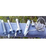 ~~ Vintage Jheri Redding II ~~ 2 Pc Curler &amp; 1 pc Brush Iron Attachments... - £14.38 GBP